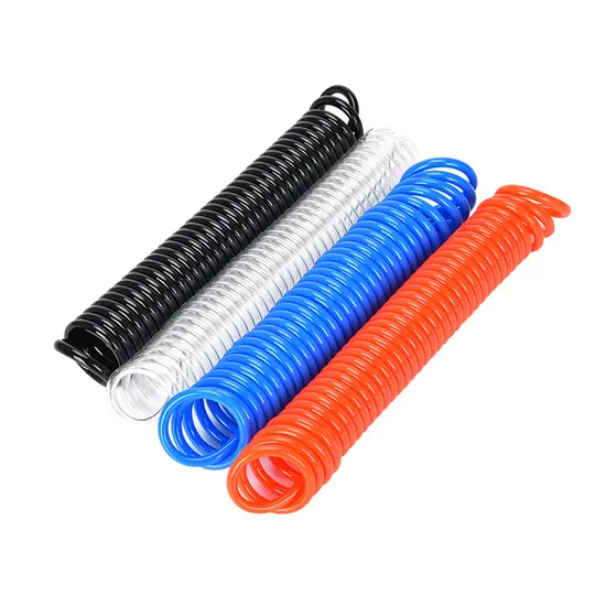 PU Coiled Polyurethane Retractable Air Hose for Air Compressor